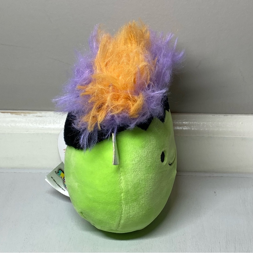 Squishmallow Len 8" Plush Frankenbear Halloween & Mini Frankie Frankenstein NWT - Picture 12 of 16